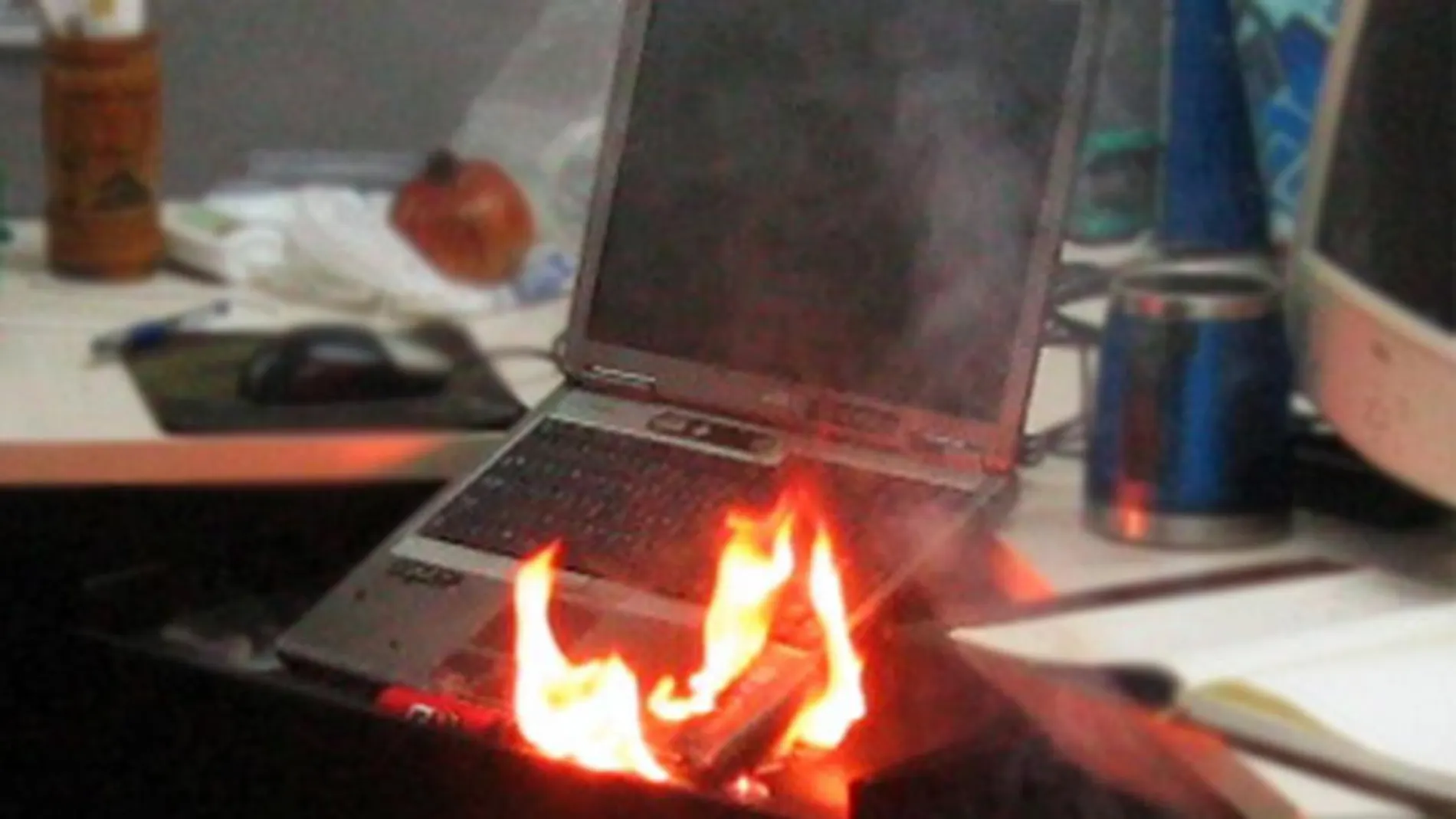 ¿Por qué puede arder un ordenador?