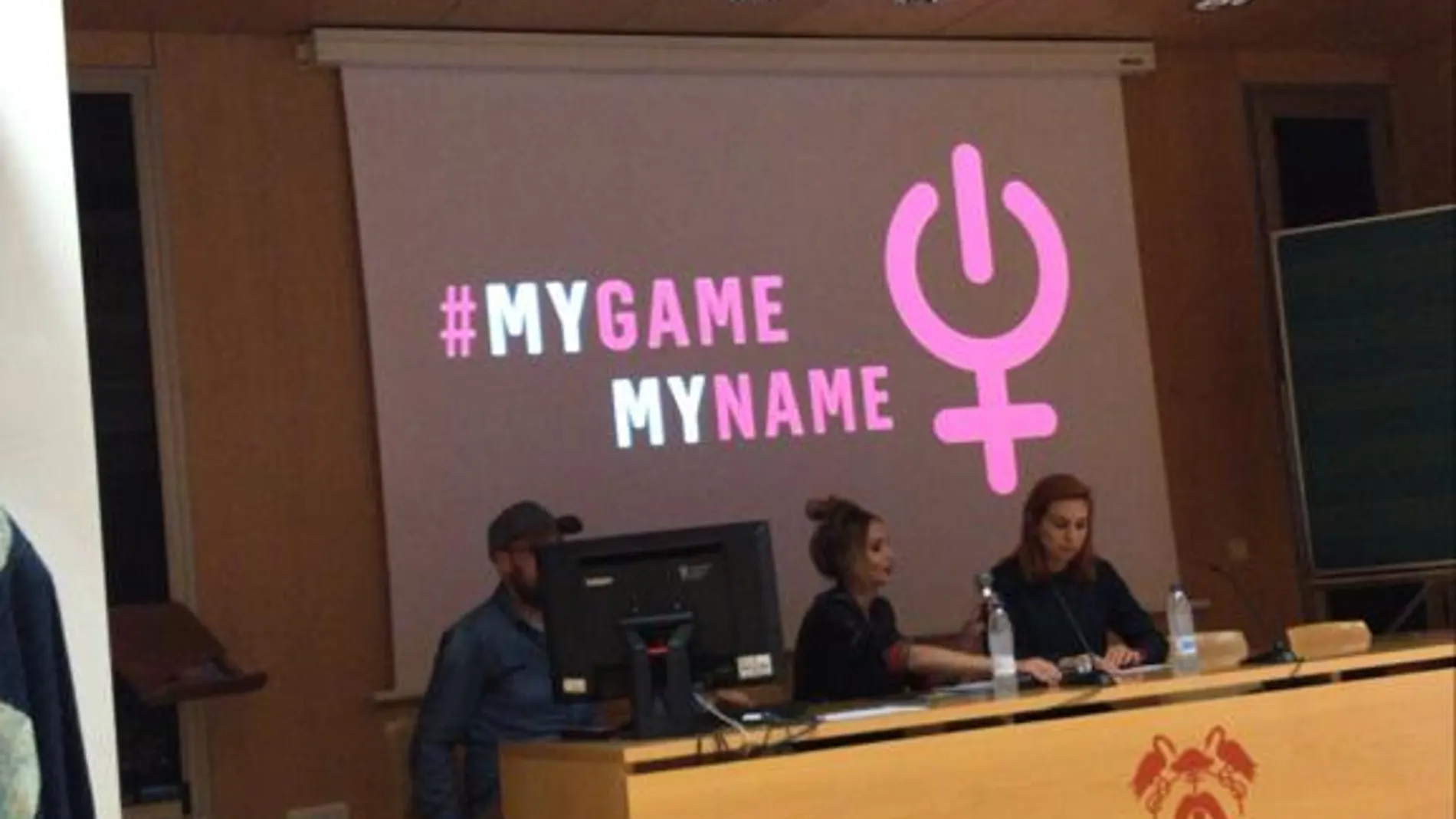Presentación de la iniciativa #MyGameMyName (Foto: J. Gutiérrez)