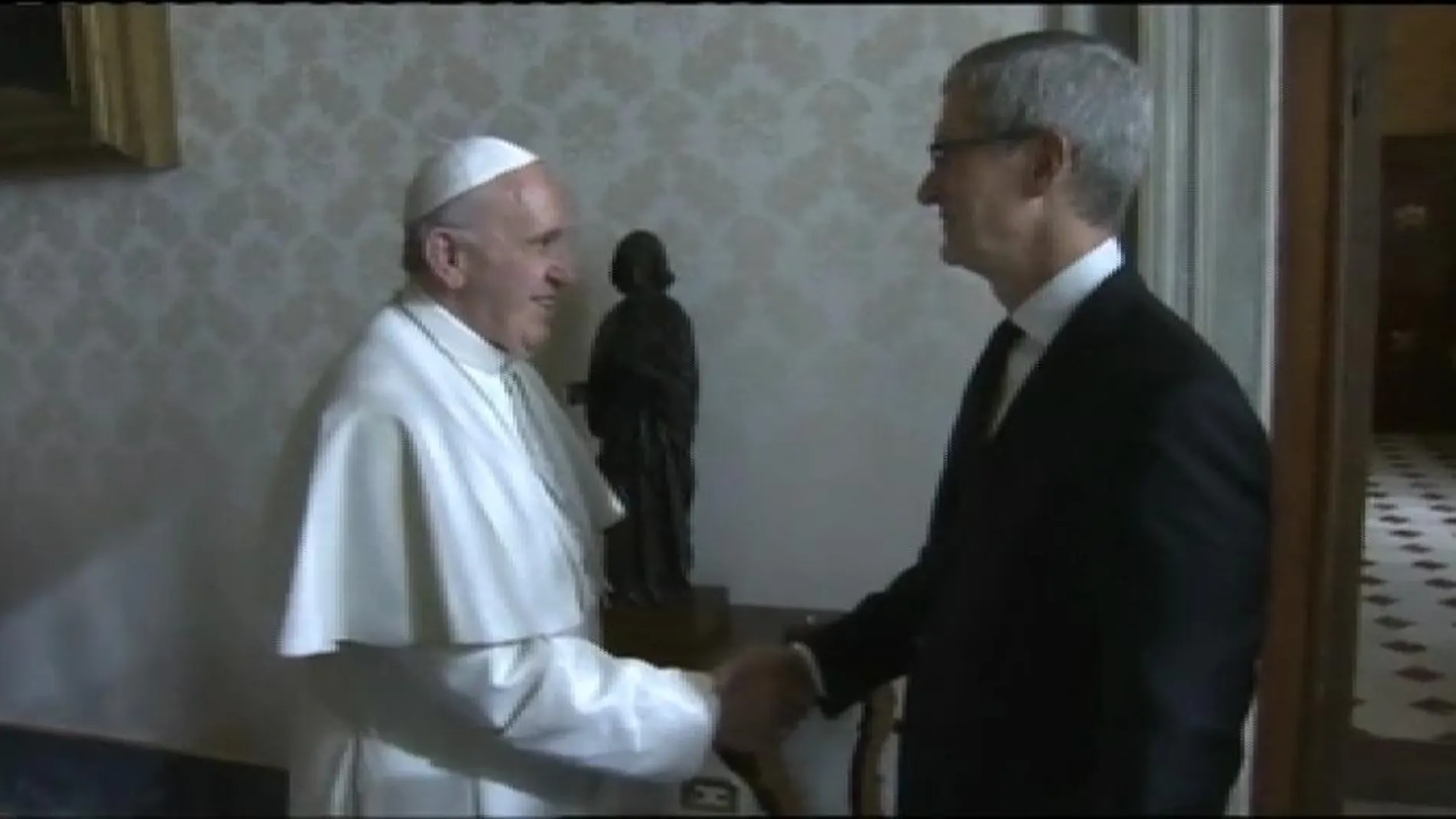 El Papa recibe al presidente de Apple