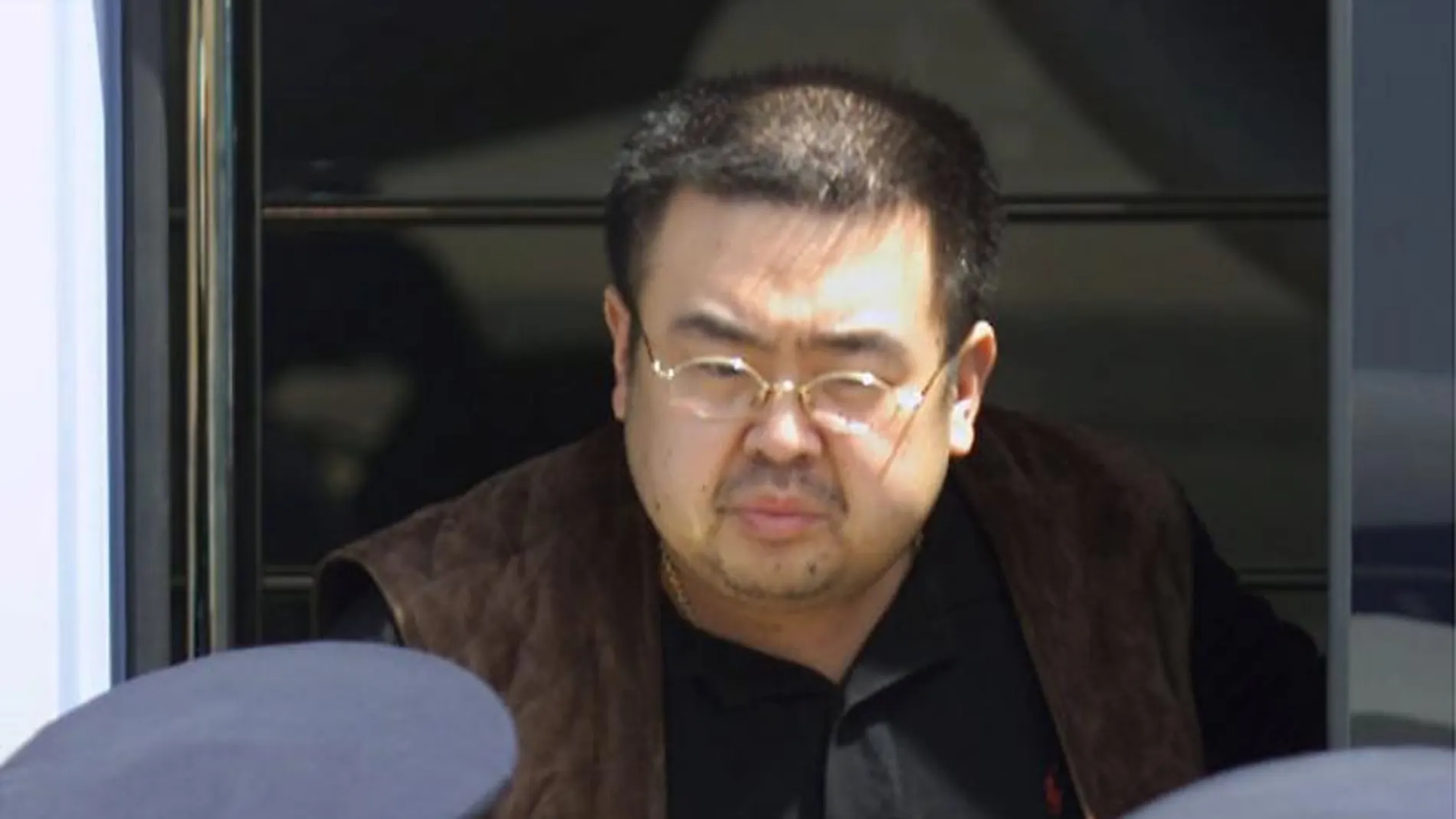 Kim Jong-Nam en 2001 cuando fue detenido