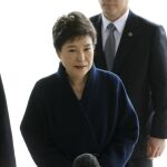 La expresidenta surcoreana Park Geun-hye, el pasado 21 de marzo