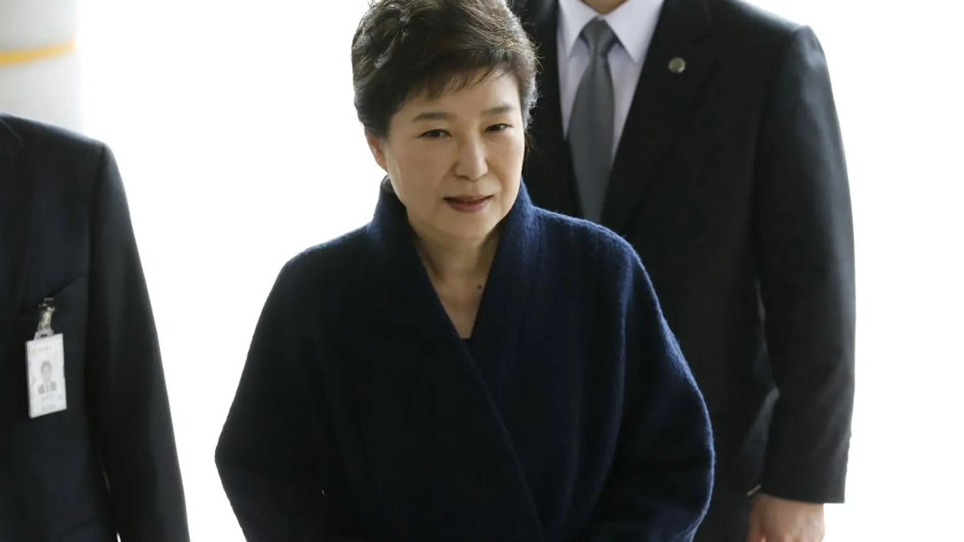 La expresidenta surcoreana Park Geun-hye, el pasado 21 de marzo