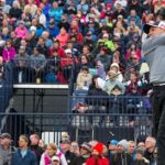 Sergio García en el The Open