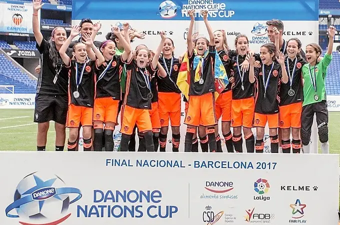 Atlético y Valencia triunfan en la Danone Nations Cup
