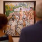 Una de las obras de la exposición “La furia del color. Francisco Iturrino” / Foto: La Razón