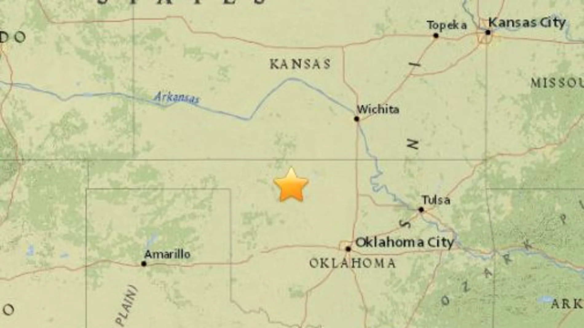 Un temblor de magnitud 5,1 sacude Oklahoma