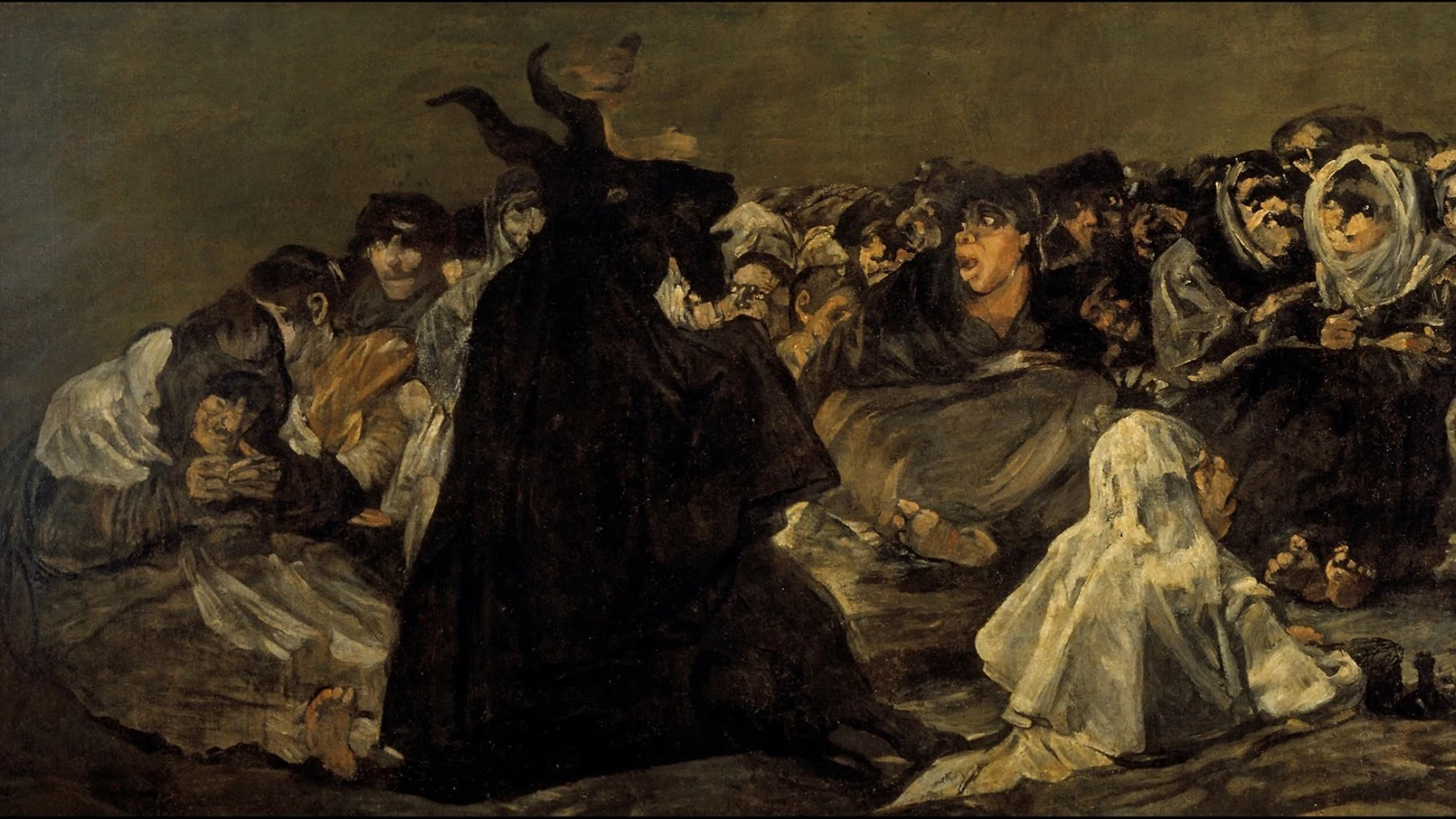 "El aquelarre"(1823), de Francisco de Goya