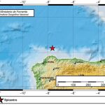 Se registra un terremoto de 3,2 grados en el mar Cantábrico
