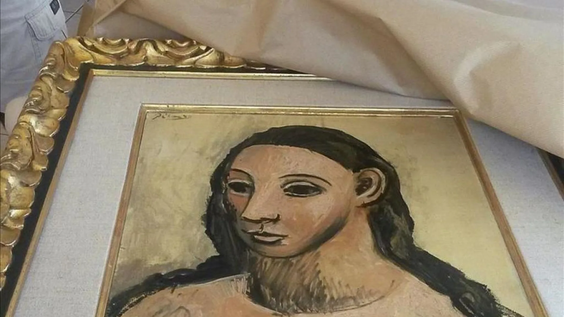 Cuadro de Picasso «Cabeza de mujer joven»