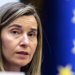 La alta representante de la Unión Europea para la Política Exterior, Federica Mogherini