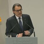 Artur Mas: «He tomado la decisión de echarme a un lado y no presentarme a la reelección»