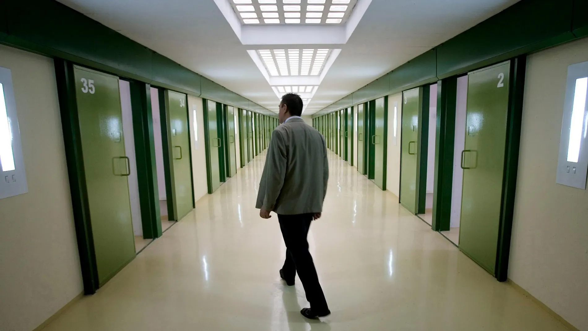 Módulo de celdas de la cárcel de Morón / Foto: Efe