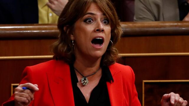 Dolores Delgado en el Congreso/Reuters