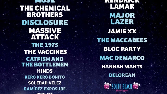 Muse, Chemical Brothers y Disclosure, al FIB 2016