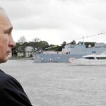 Vladimir Putin en las celebraciones del Día de la Armada en Baltiysk (Kaliningrado) el pasado mes de julio