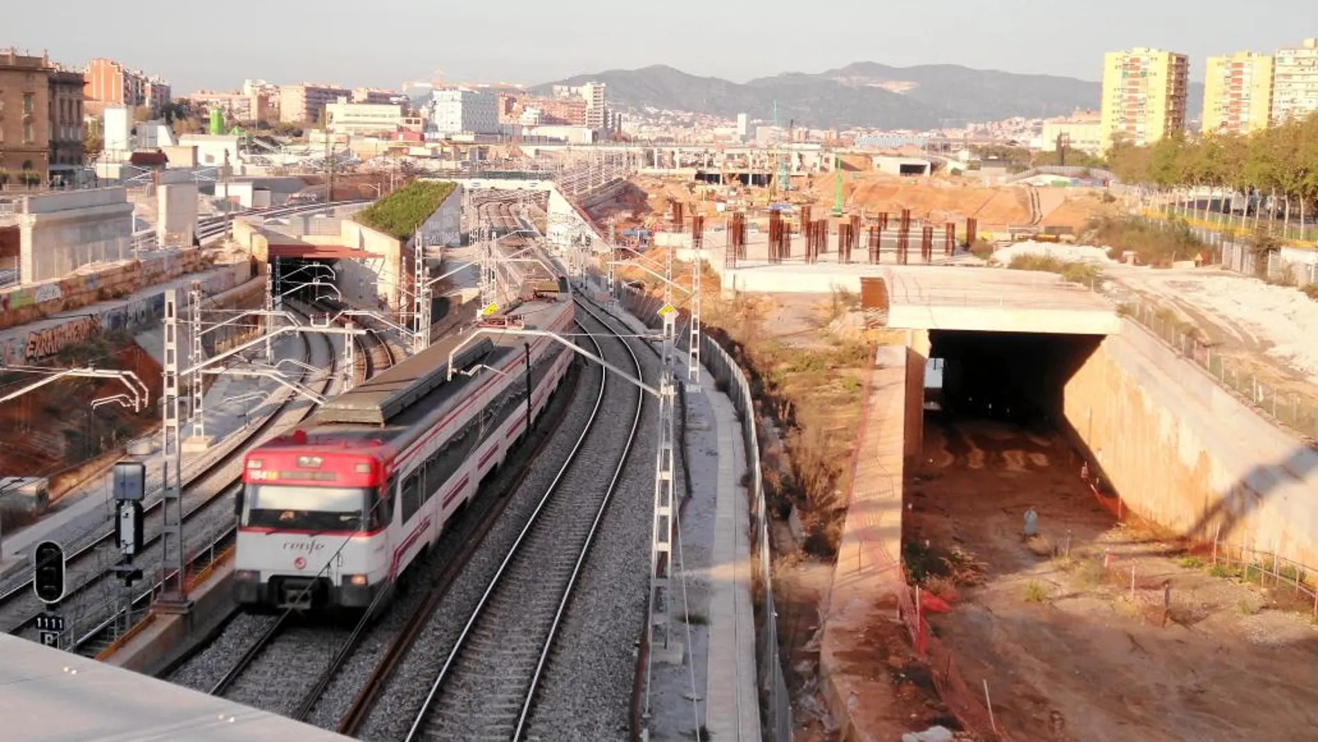 La estación de la Sagrera debería estar terminada en 2020