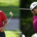 Tiger Woods y Jon Rahm