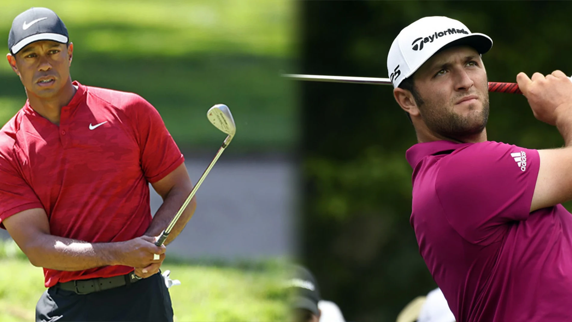 Tiger Woods y Jon Rahm