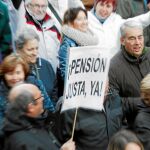 Los pensionistas se han movilizado en repetidas ocasiones en los últimos tiempos para reclamar mejores prestaciones / Foto: Jesús G. Feria