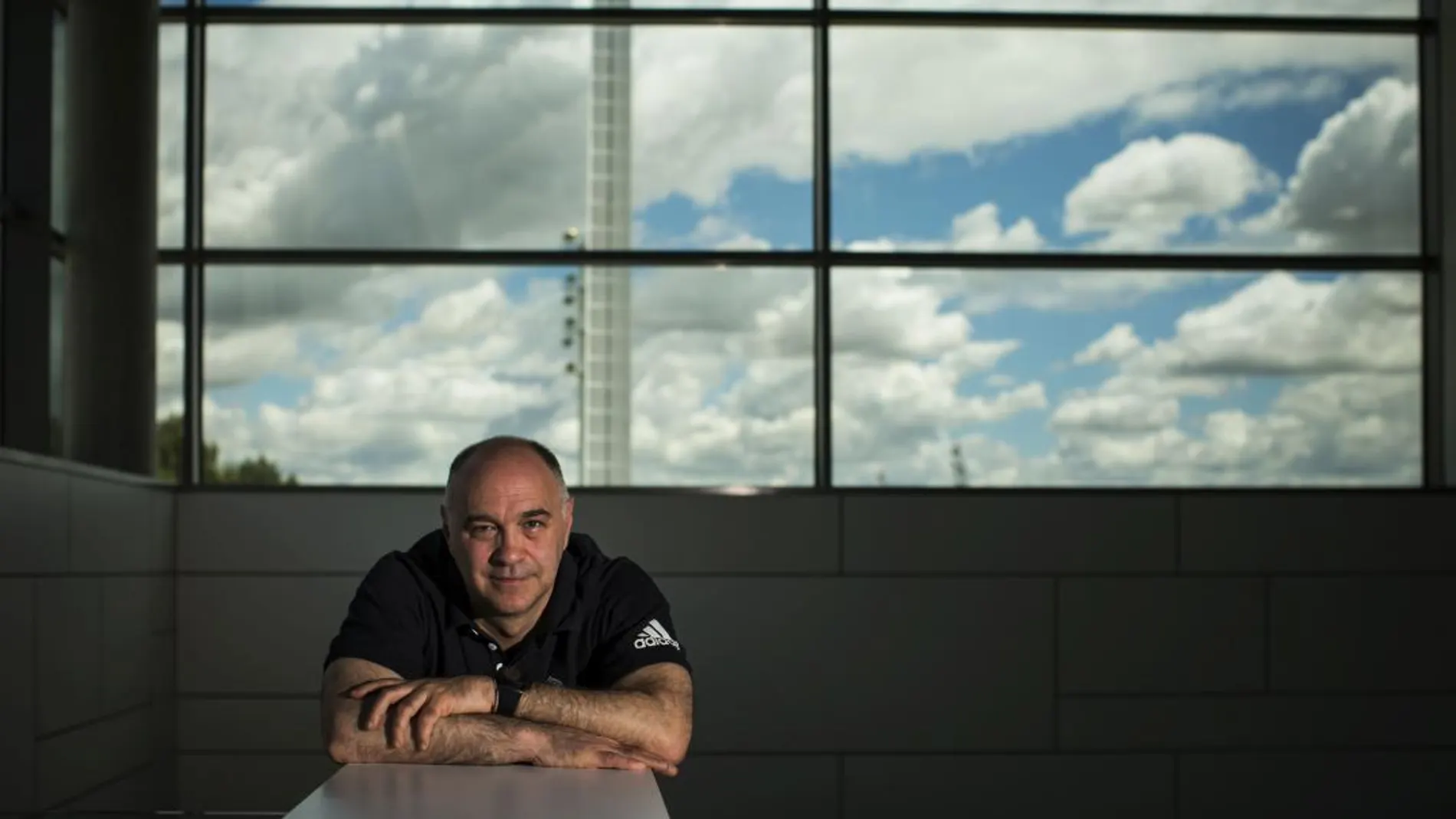 Pablo Laso, entrenador del Real Madrid de Baloncesto/Foto: Alberto R. Roldan