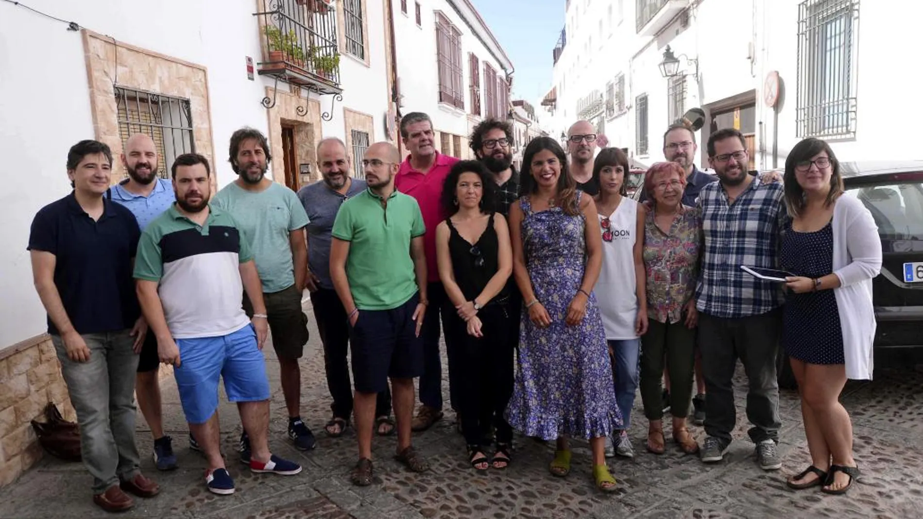 GRA065 CÓRDOBA, 02/07/2017.- La coordinadora general de Podemos Andalucía, Teresa Rodríguez, asistió hoy en Córdoba al Consejo Ciudadano Andaluz de Podemos Andalucía en el que se aprobará el documento marco de confluencias. EFE/Rafa Alcaide