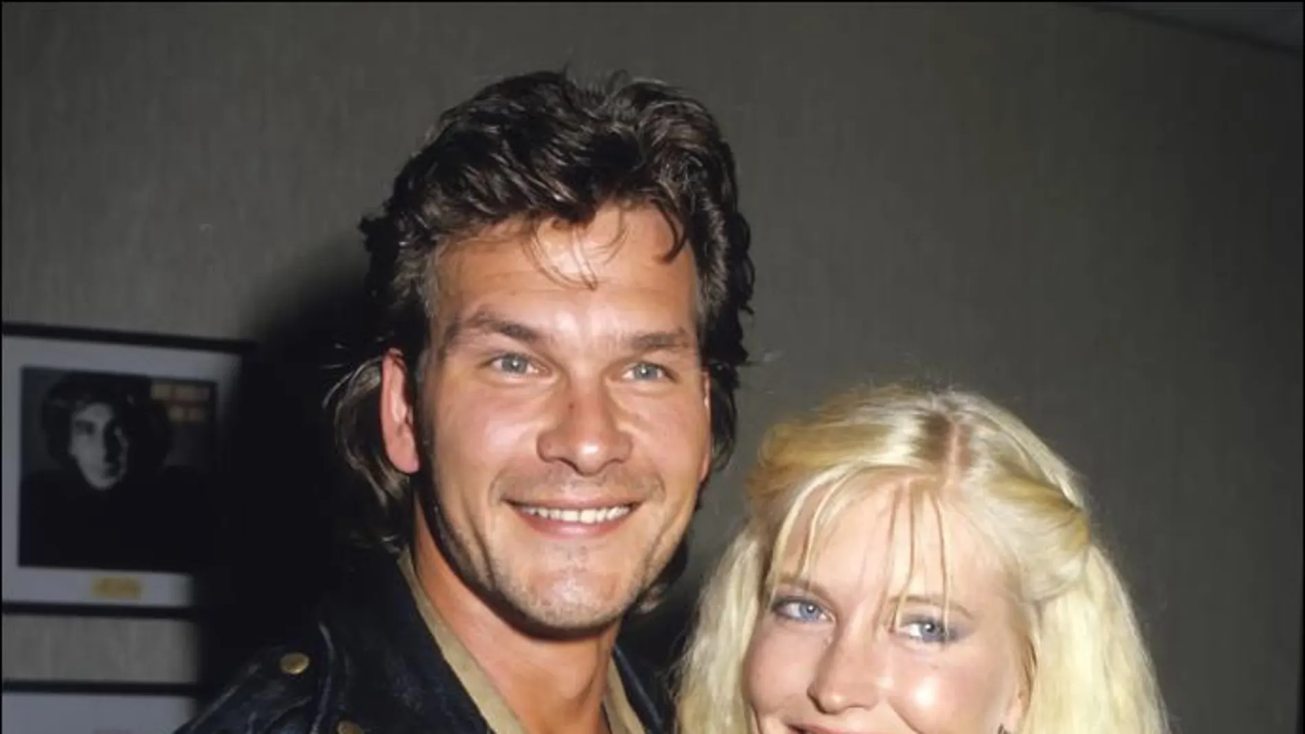 Patrick Swayze junto a su esposa Lisa