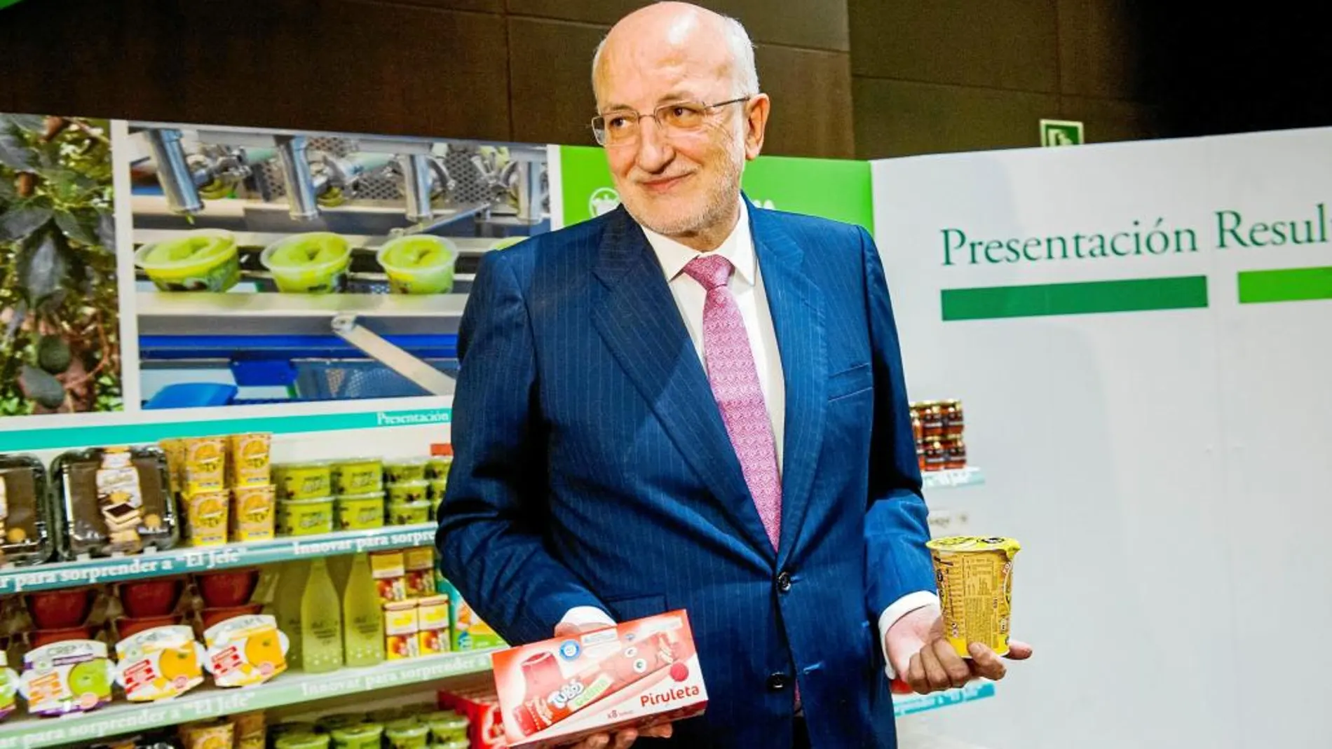Juan Roig, presidente de Mercadona, la cadena que lidera la gran distribución en España