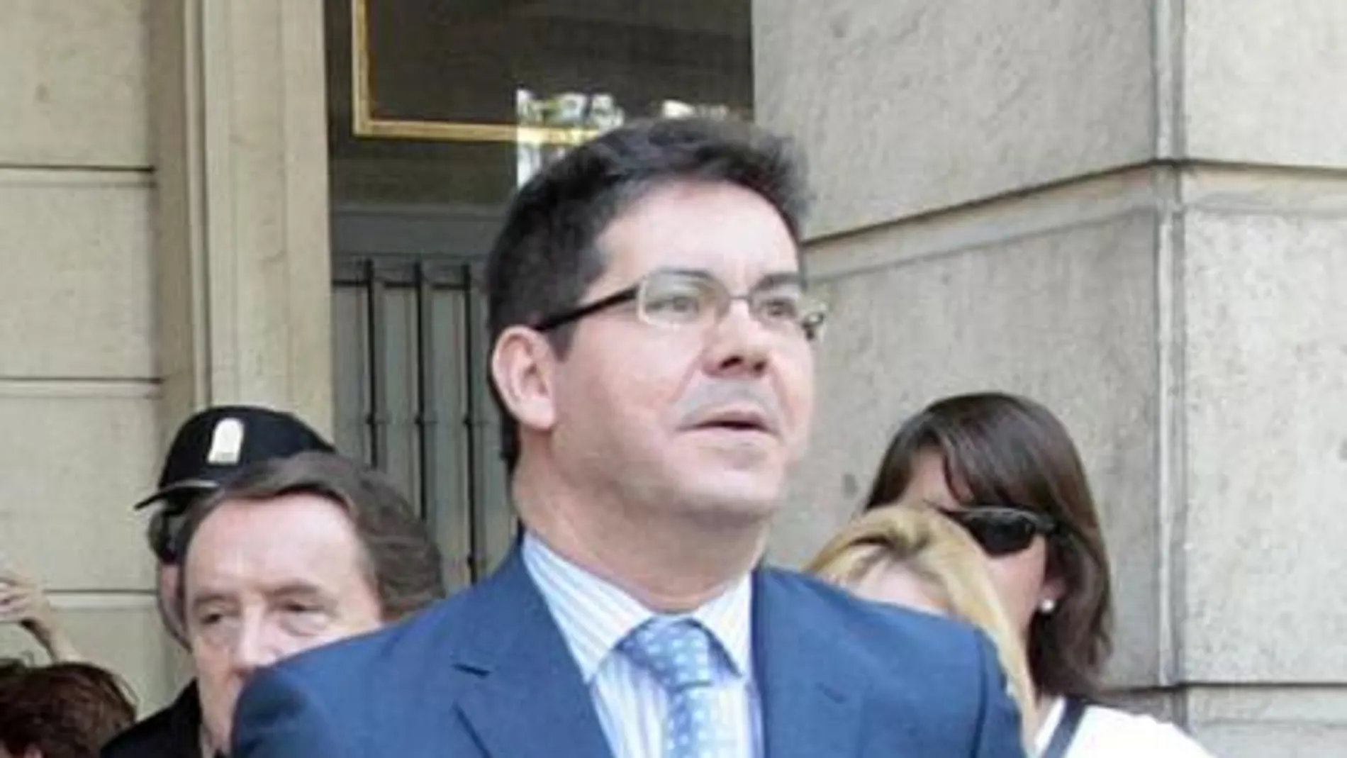 El magistrado Pedro Izquierdo