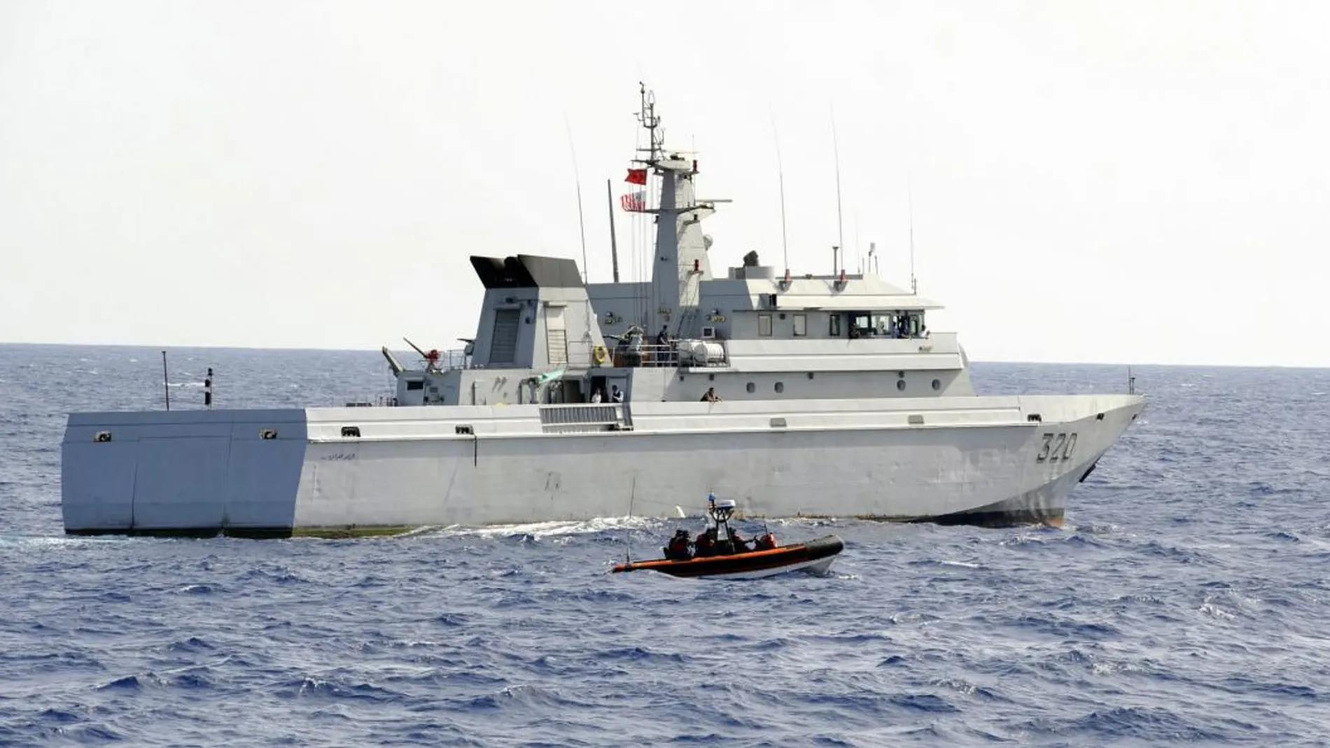 Un barco de la Marina marroquí/Foto: U.S. Coast Guard