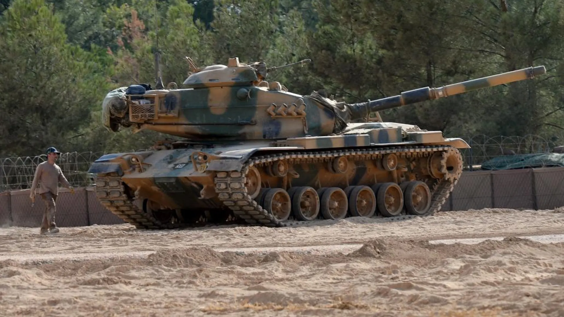 Imagen de archivo de un tanque