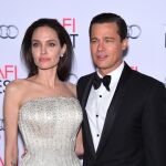 Angelina Jolie y Brad Pitt en una imagen de noviembre del pasado año.