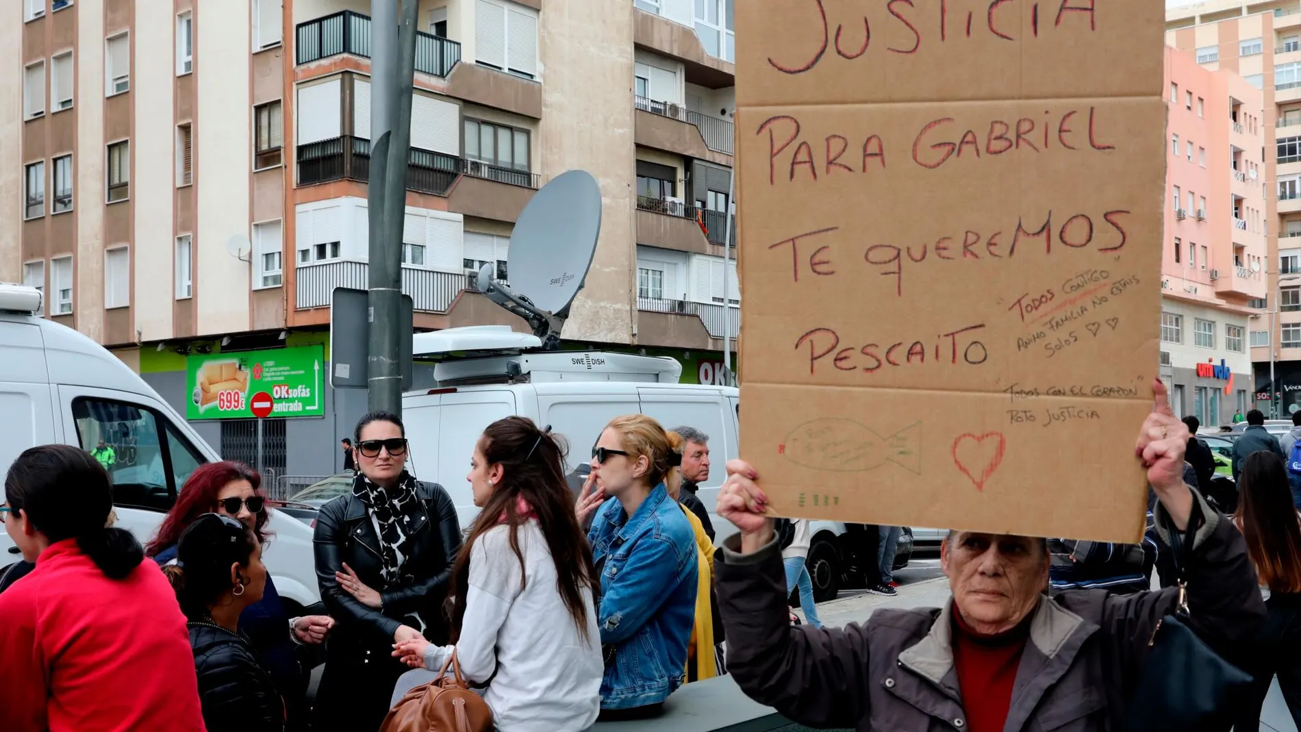 Los exteriores del juzgado de Almería donde Ana Julia prestó declaración el pasado mes de marzo