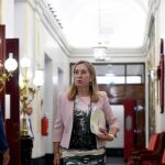 La presidenta del Congreso Ana Pastor, a su llegada a la reunión de la Mesa del Congreso de los Diputados/Foto: Efe