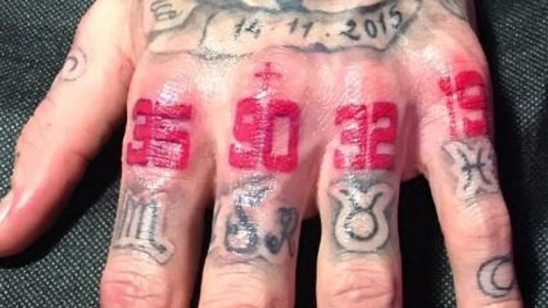 Los nuevos tatuajes de Sergio Ramos