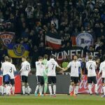 Los jugadores de la selección de Alemania celebran el triunfo ante la selección de Azerbaiyán