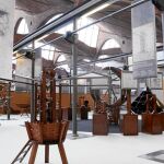 Una imagen de una de las salas de la exposición en el Museo Nacional de la Ciencia y de la Técnica de Cataluña.