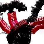 Una imagen del brazo robótico intacto utilizado para realizar todas las tareas. Imagen: Columbia University.
