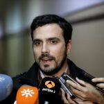 El candidato de IU a la Presidencia del Gobierno, Alberto Garzón.