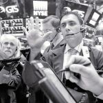 Brókers en la Bolsa de Nueva York