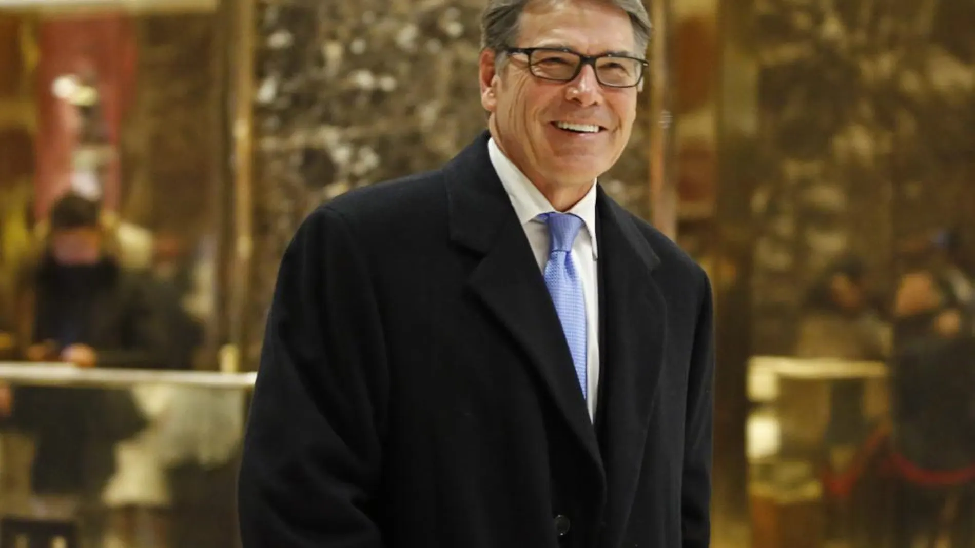 Rick Perry tras la reunión con Donald Trump, hoy martes