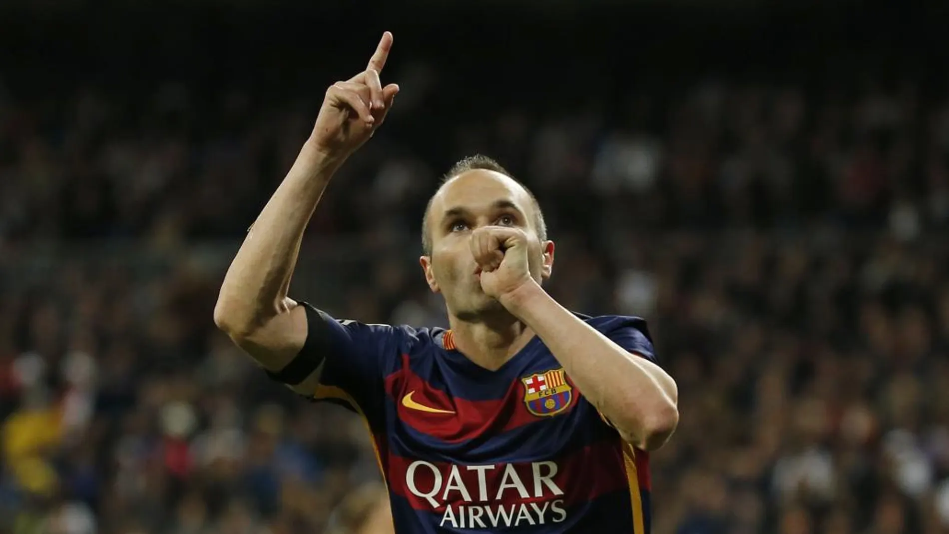 Iniesta marcó el tercer gol del equipo