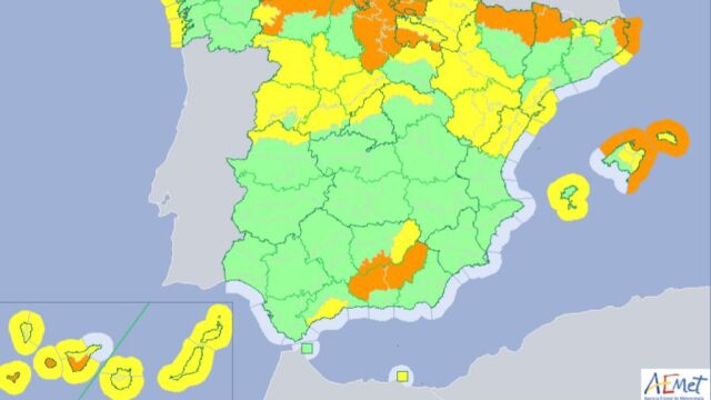 Los termómetros se hundirán hasta el miércoles, cuando llegará un nuevo frente