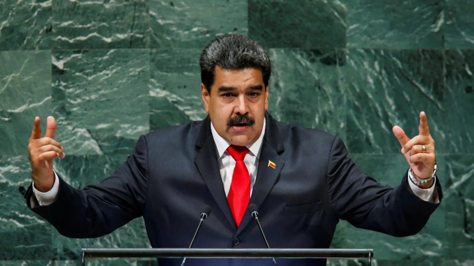 Maduro durante su intervención