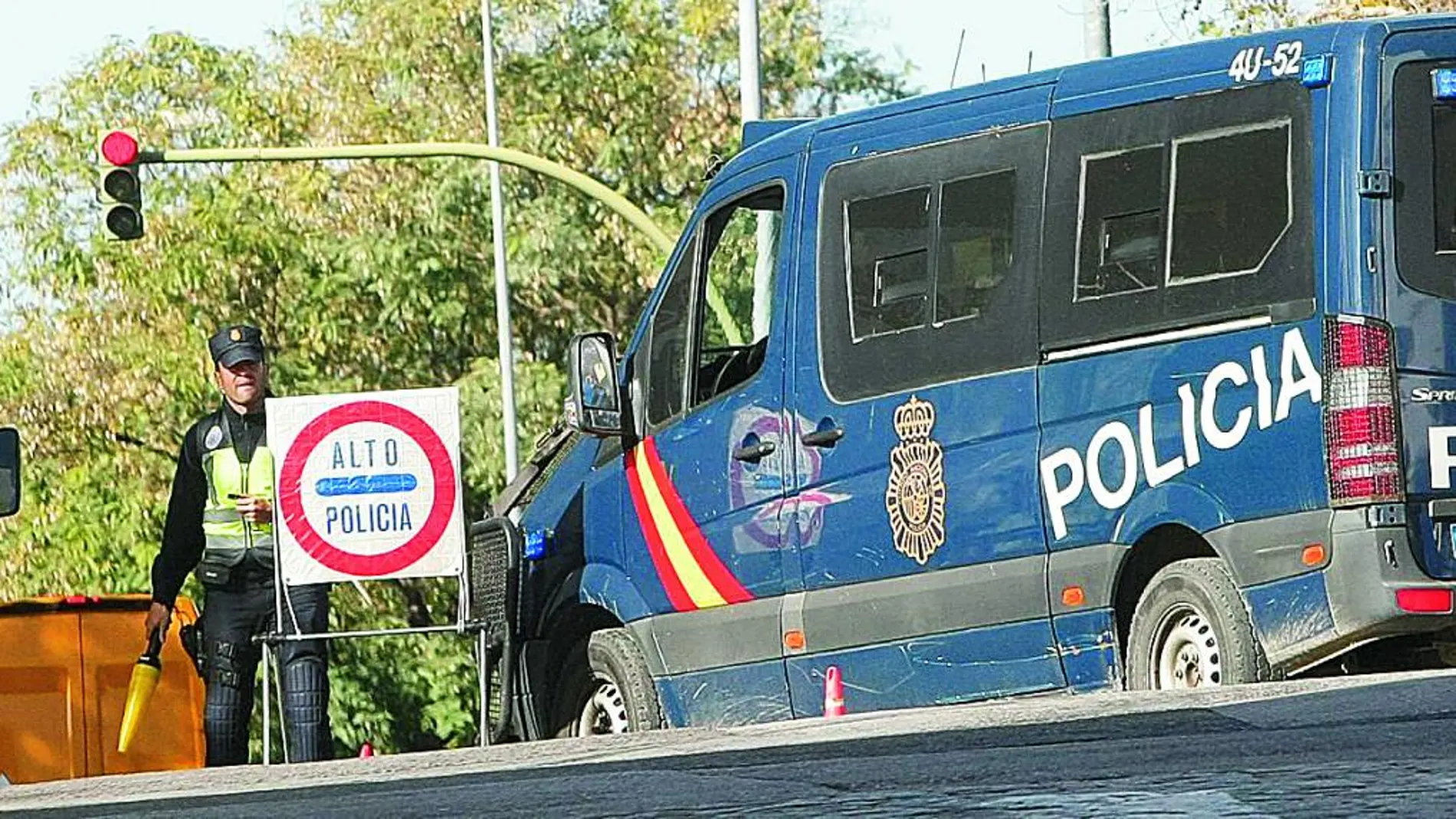 Los agentes denuncian la falta de medios y de efectivos disponibles