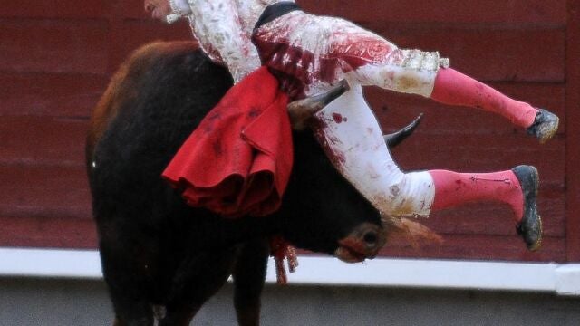 Rafael Cerro resultó cogido por el cuarto de la tarde
