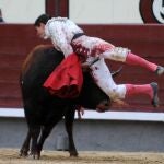 Rafael Cerro resultó cogido por el cuarto de la tarde