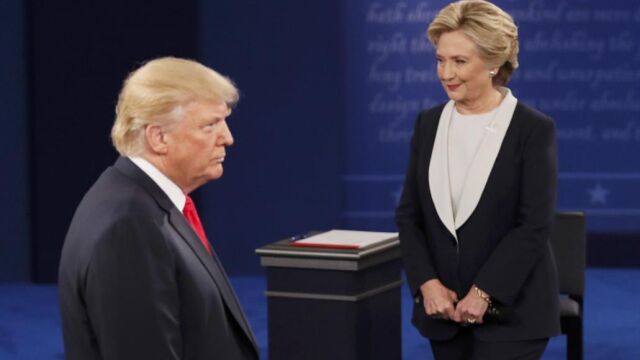 Los dos candidatos a la presidencia de Estados Unidos