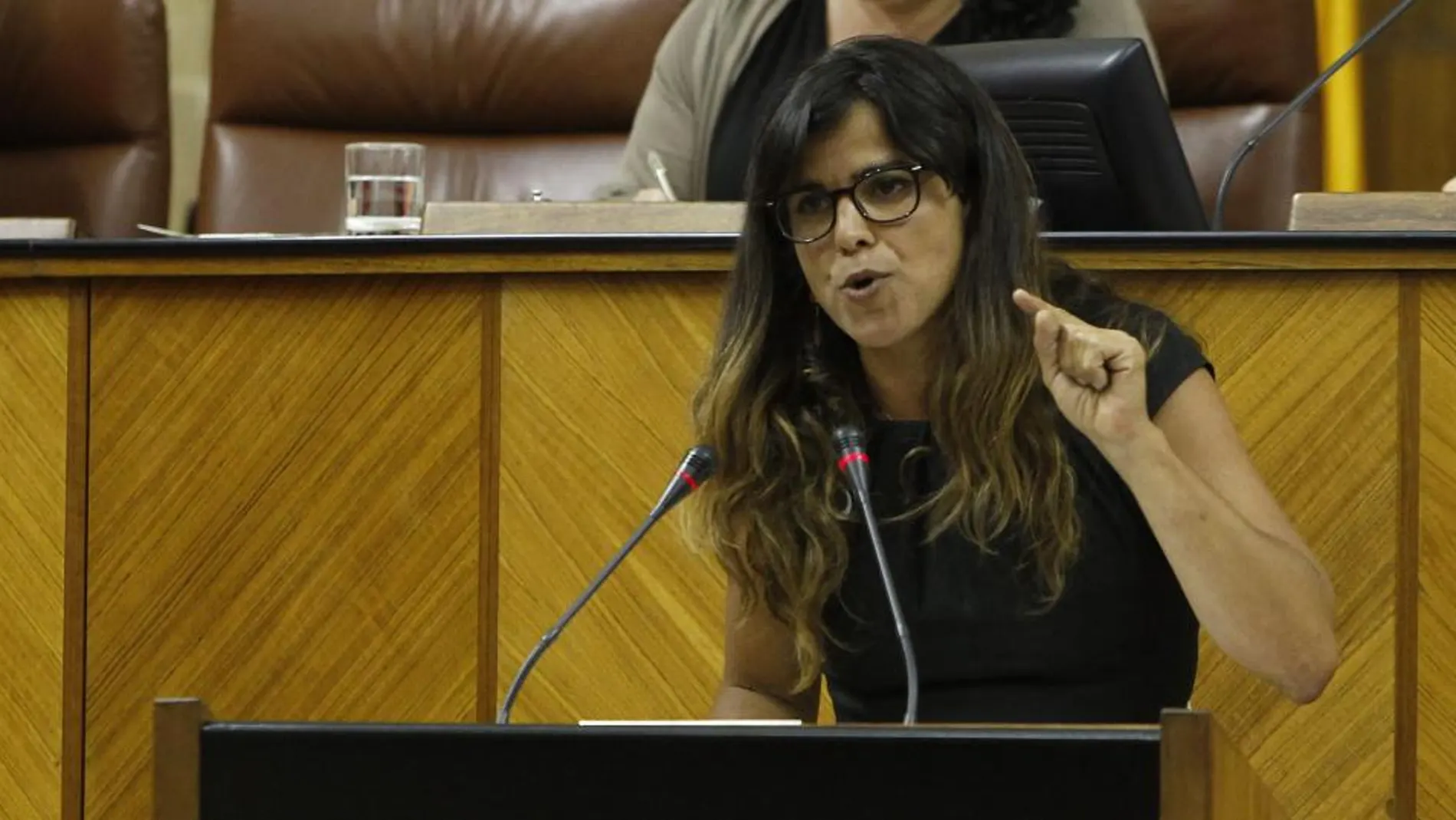 La líder andaluza de Podemos, Teresa Rodríguez