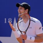 Andy Murray tras vencer a Albert Ramos