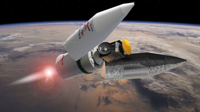 Recreación por parte de la ESA de la misión ExoMars